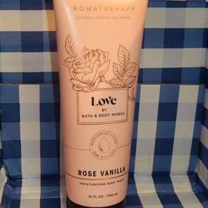 LOVE - VANILLA ROSE by Bath & Body Works Moisturizing Body Wash